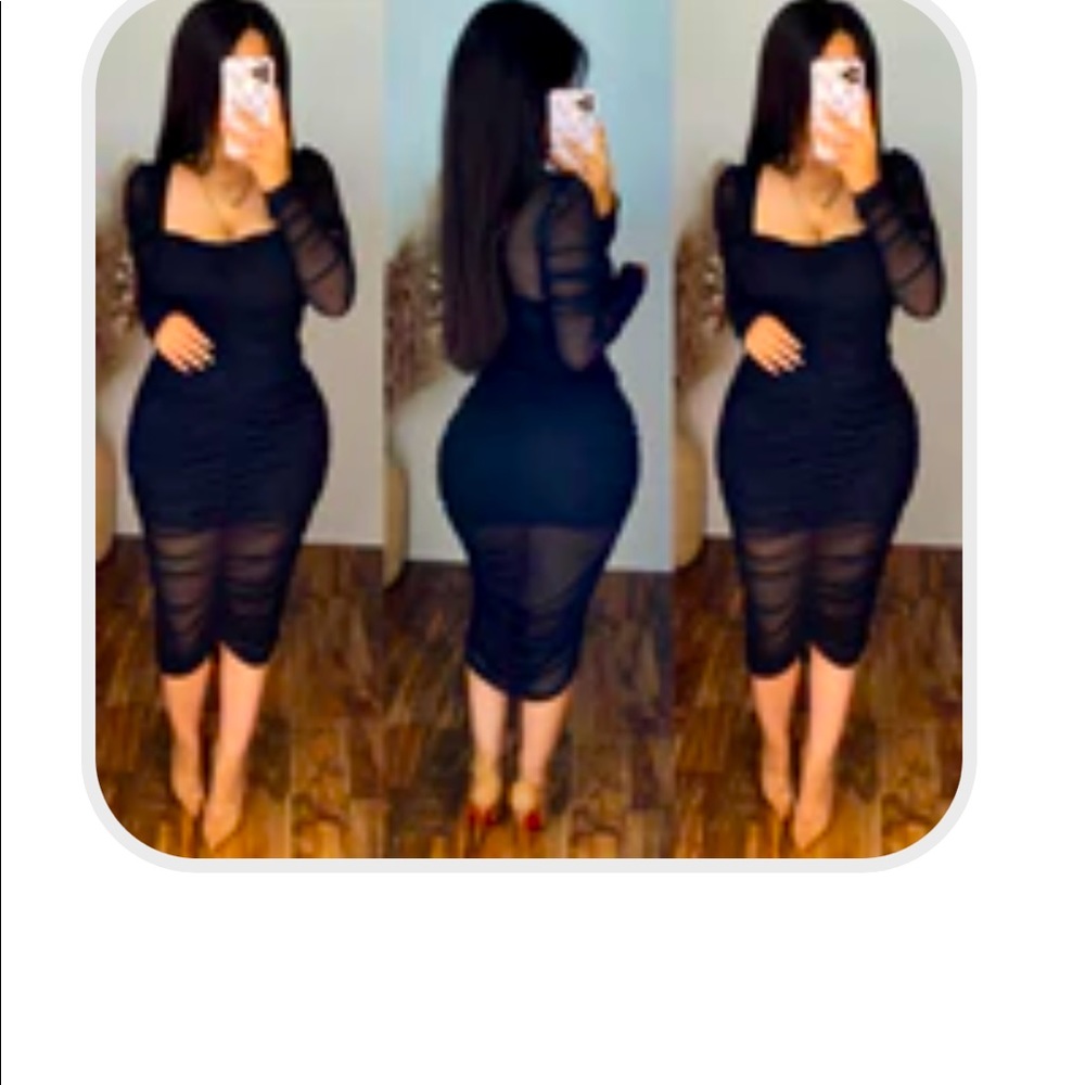Mesh dress